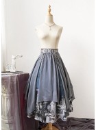 Jun Ling Time Trace Skirt(Reservation/Full Payment Without Shipping)